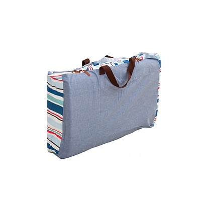 お昼寝布団セット (デニムボーダー)