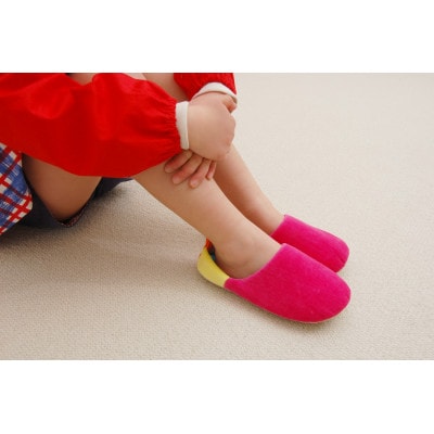 minimynimo  ルームシューズ ベロア キッズ#1 (MA+LE)