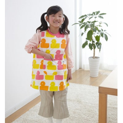 nordic+japan 子どもエプロン  (キッチン・森と泉) ※ブロード素材