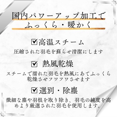 【洗える】羽毛布団 キング 日本製 ダウン90% 2.0kg 無地クリーム抗菌防臭防ダニ立体キルト
