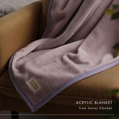 【アクリル毛布 吸湿発熱 シングルサイズ ブラウン×ホワイト】140×200cm 大阪府忠岡町産