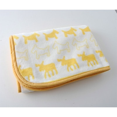 北欧 ベビー毛布　70×100cm(クリーム)