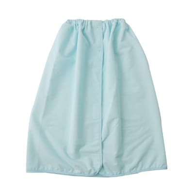 防水巻きスカート(ブルー)