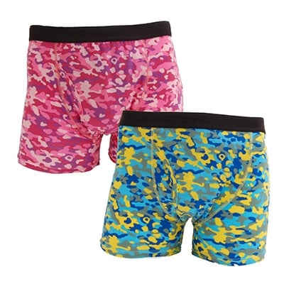 俺のボクサーパンツ 迷彩柄 2枚組(Lサイズ)  軽失禁用 失禁パンツ