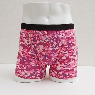 俺のボクサーパンツ 迷彩・ピンク(Mサイズ) 1枚 軽失禁用 失禁パンツ・尿漏れパンツ