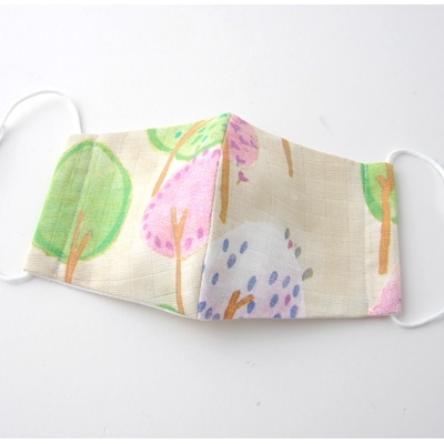 立体マスク 大人用(森と泉) 3枚セット