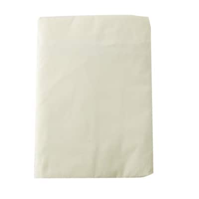 フィットシーツ　シングルサイズ(淡ベージュ) 105×210cm