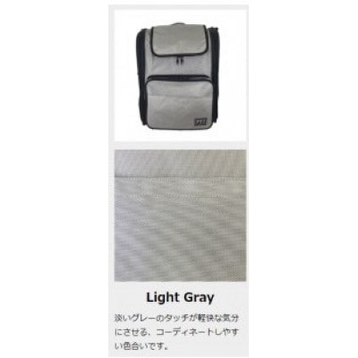 PFIキャリーバッグ　【コンパクトタイプ/ライトグレー】　ペット防災×アウトドアペットキャリーバッグ