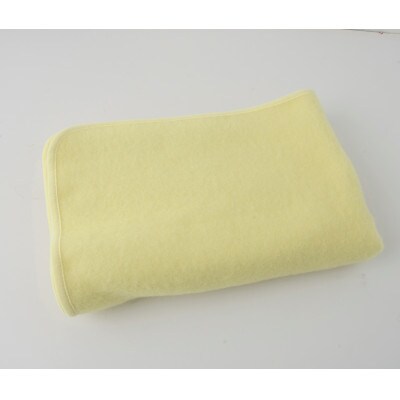 ベビー毛布(アクリル)80×100cm　イエロー