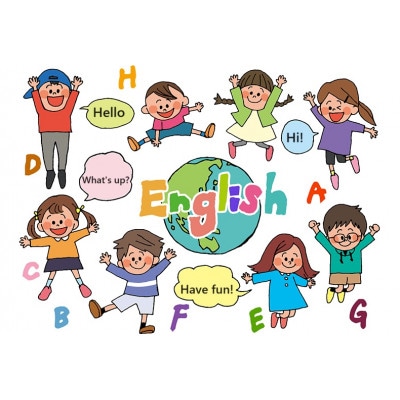 英会話　幼児、小学生クラス　1か月4回分レッスン券