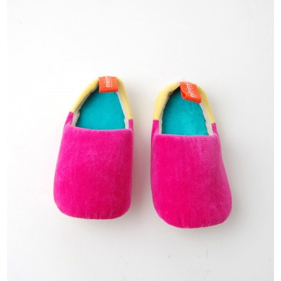 minimynimo  ルームシューズ ベロア キッズ#1 (MA+LE)