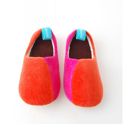 minimynimo ルームシューズ ベロア キッズ#5 (MA+TA)