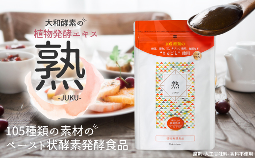 大和酵素の植物発酵ペースト 熟 -JUKU- 紀州南高梅 1袋(3g×31包)