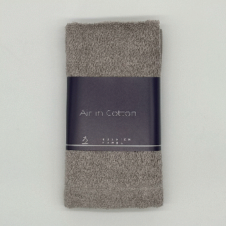 ろ七タオル　エアーインコットン　フェイスタオル1枚（009_5081）