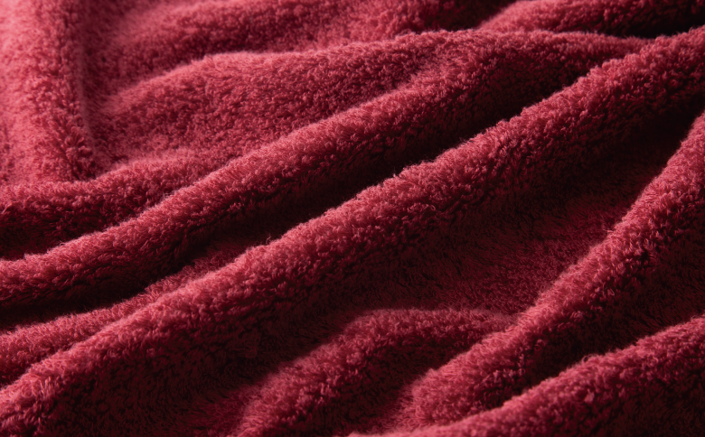 Wellis【極上の肌心地】ブランケット1枚　ギフトセット　ボルドー（009_5046_04）