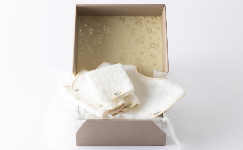 Wellis BABY【大切なお子様を優しく包む】 ギフトセット Mommy's Box（009_5210）