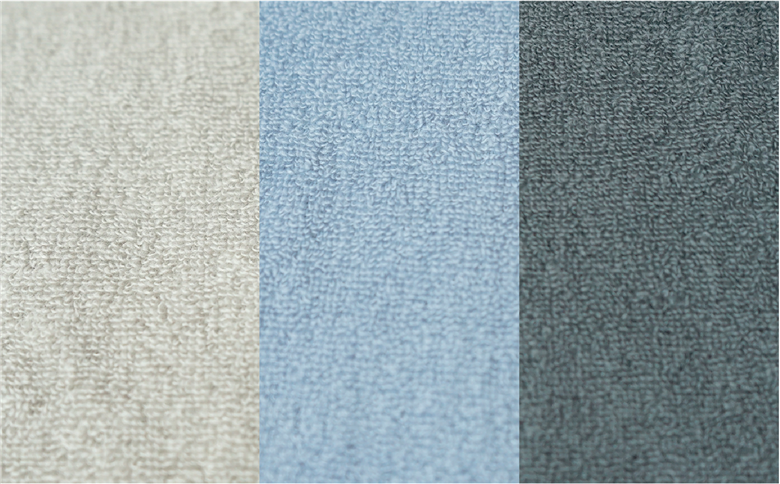 タオルハンカチ5色5枚セット　Matsufuji KUSUMI Collection やわらか無撚糸（009_5236）