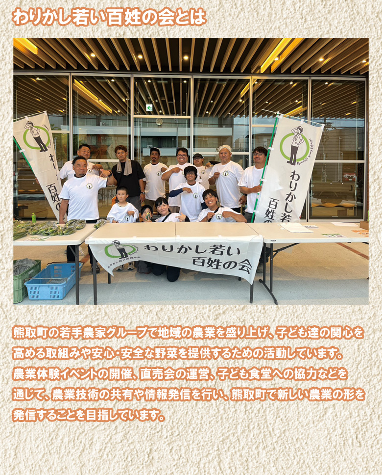 「わりかし若い百姓の会」が育てた熊取冬野菜（７品目以上）詰め合わせセット（033_5005）