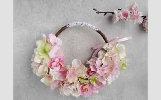 桜色　可愛いハーフリース（036_5015）