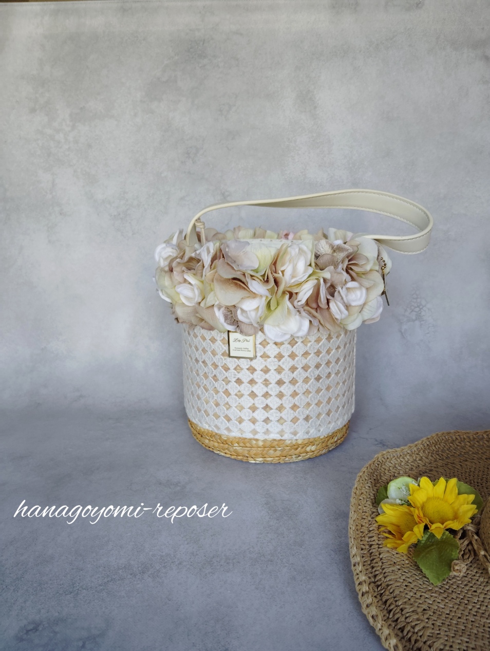 オシャレなマダム達に大人気のツーウェイかごバッグ（036_5030）