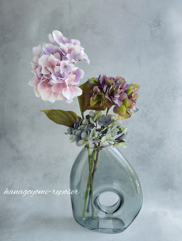 高級花器付き2シーズンアレンジ（036_5035）