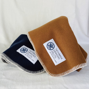 ウール・カシミヤブランケット　ブラウン　2枚セット（009_5103）