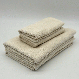 ろ七タオル　サロン仕様オーガニックタオル　フェイスタオル2枚（009_5091）