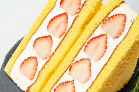 カステラフルーツケーキサンド（いちご）５個セット【冷凍発送】（029_5004）