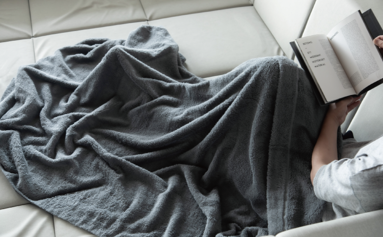 Wellis【極上の肌心地】タオルケット1枚　ギフトセット　ボルドー（009_5044_04）