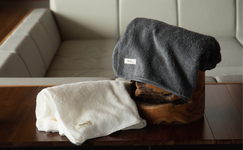 Wellis【極上の肌心地】ブランケット2枚　ギフトセット　グレー（009_5045_02）