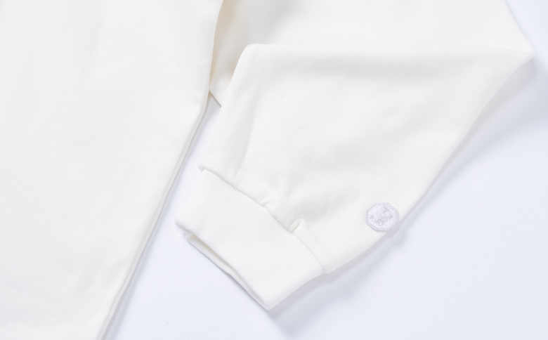 橘織物　LONG SLEEVE T-SHIRT White （009_5225）