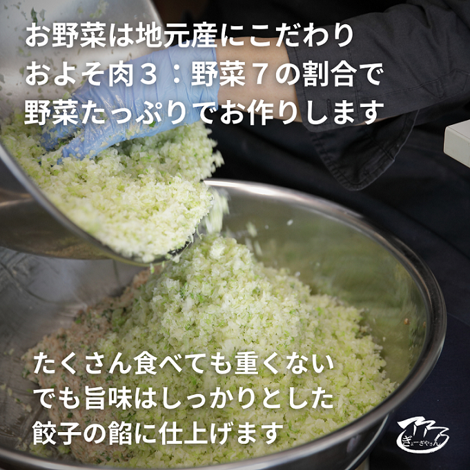 ⑲ぎょーざやさんの黒豚餃子18個入り（027_5021）※北海道・沖縄・離島への配送不可