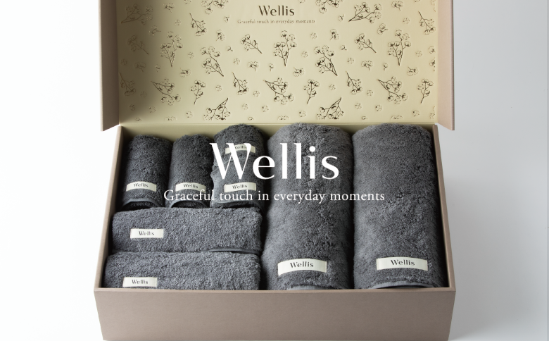Wellis【極上の肌心地】 ギフトフルセット グレー（009_5034_02）
