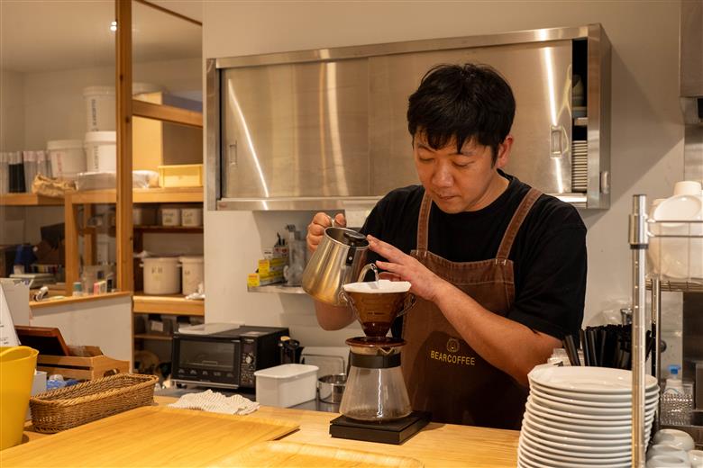 お店で使えるコーヒーチケット11枚セット【BEARCOFFEE（ベアコーヒー）】（017_5005）