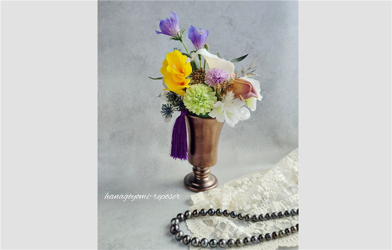 アーティフィシャルフラワー「仏花」（036_5016）