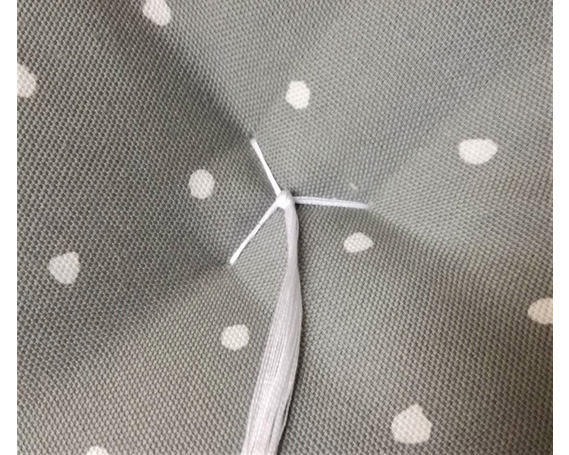 角丸小座布団　グレー　1枚