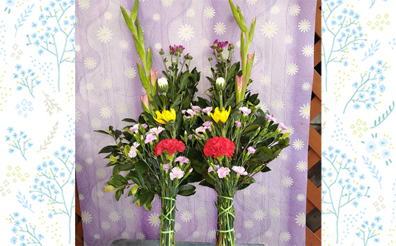 お墓の清掃＆墓花立替サービス