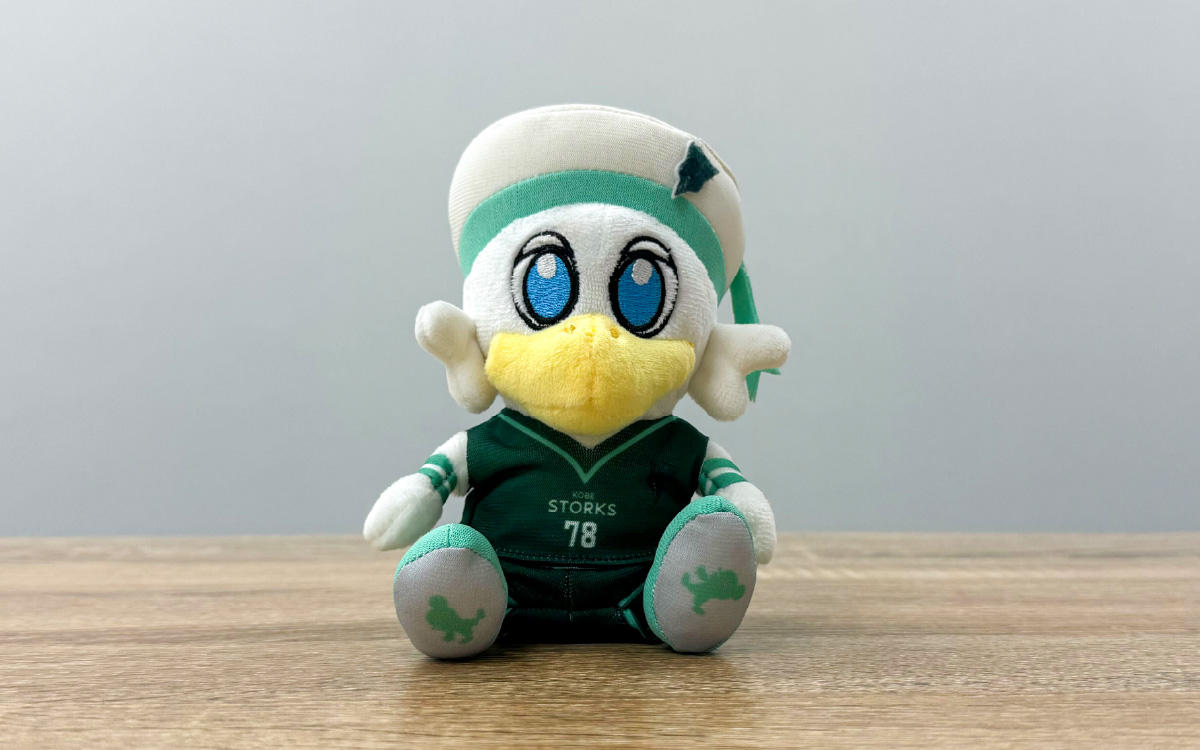 【神戸ストークス】 ストーキーぬいぐるみキーホルダー