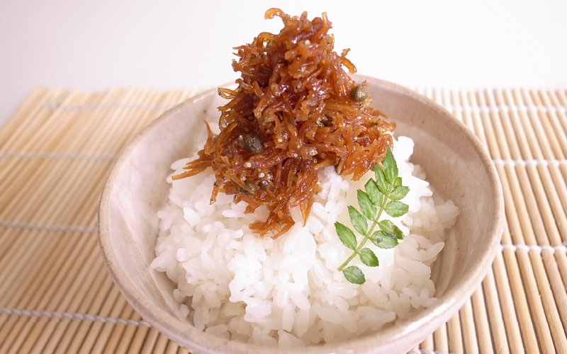 生炊きちりめん山椒 200g×1袋