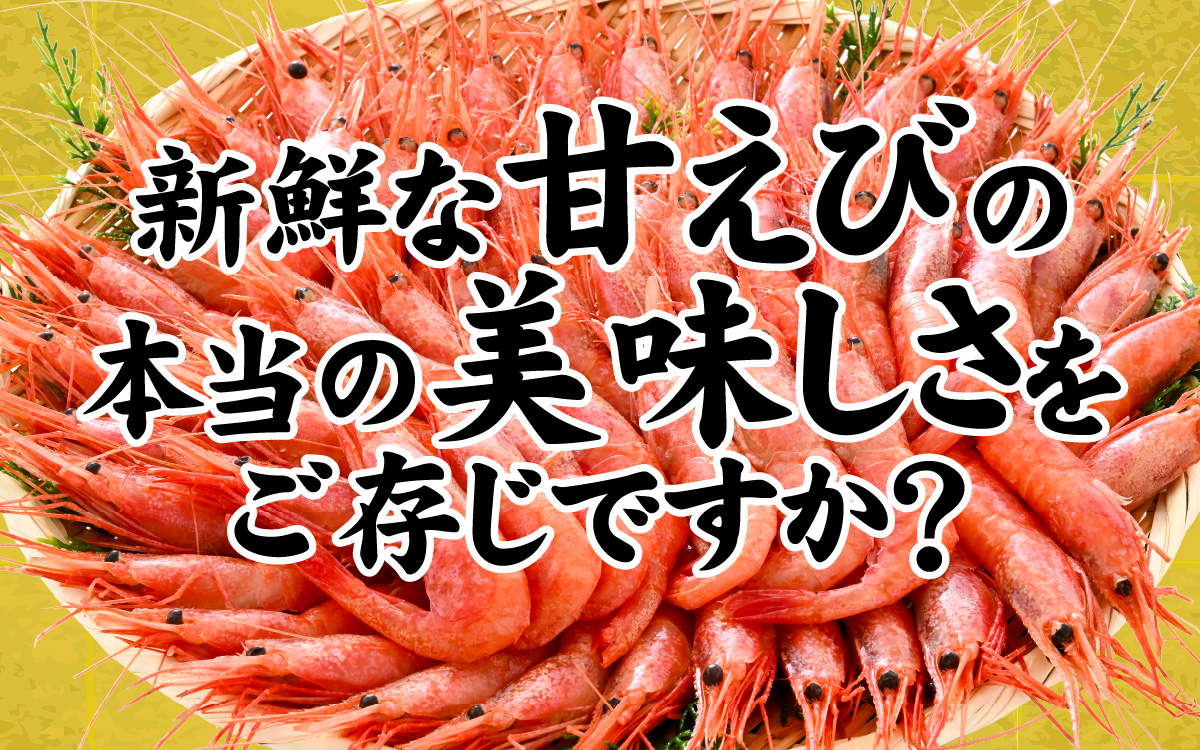 甘エビ 海老 えび エビ 冷凍 アマエビ あまえび 甘海老 刺身