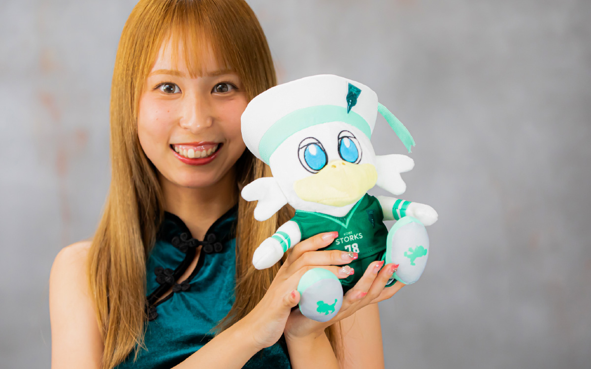 【神戸ストークス】 ストーキーぬいぐるみ