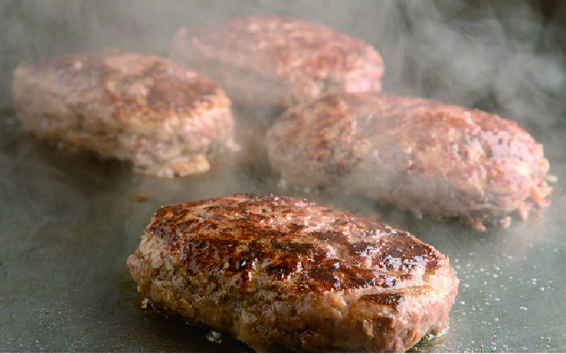 歯科衛生士が本気で作った神戸牛入プレミアムハンバーグ130g 5個セットデミグラスソース30ml×5本