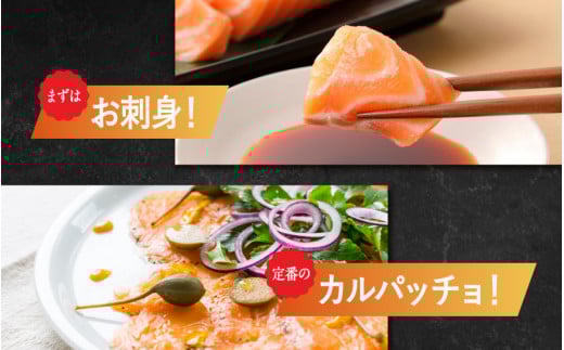 【最速発送】 アトランティックサーモン 900g