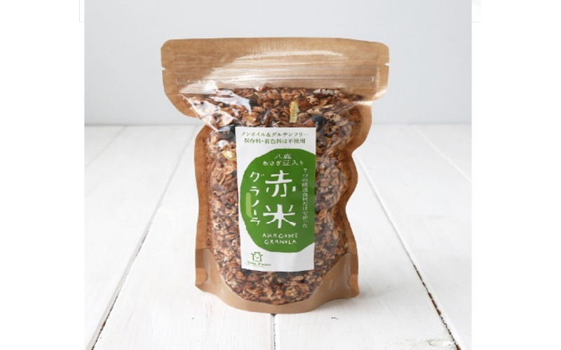 腸活食品　グラノーラ3種8点セット＋もち麦みそ汁3食入り×2袋