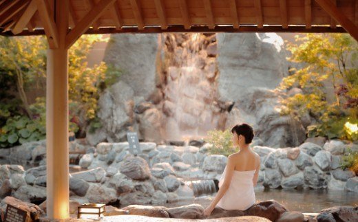 「神戸みなと温泉 蓮」日帰り天然温泉利用券