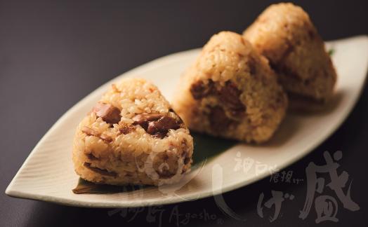 お手軽レンチンセット（国産若鶏唐揚げ３種食べ比べ960g）＋（鶏めしおにぎり90g×12個）