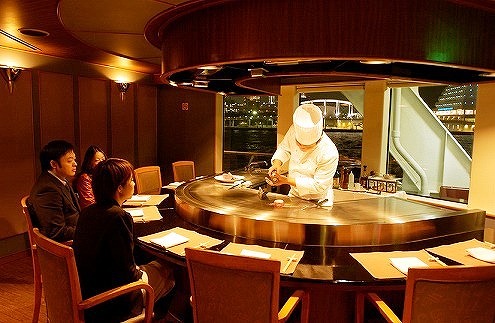 鉄板焼き付きコンチェルトクルージングチケット（ディナー）