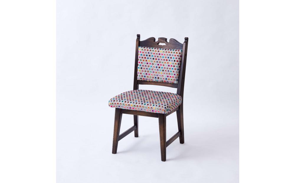 【神戸を代表する】創業150年日本一古い洋家具屋の小椅子ポロチェア【永田良介商店】【White ohaziki／High type】