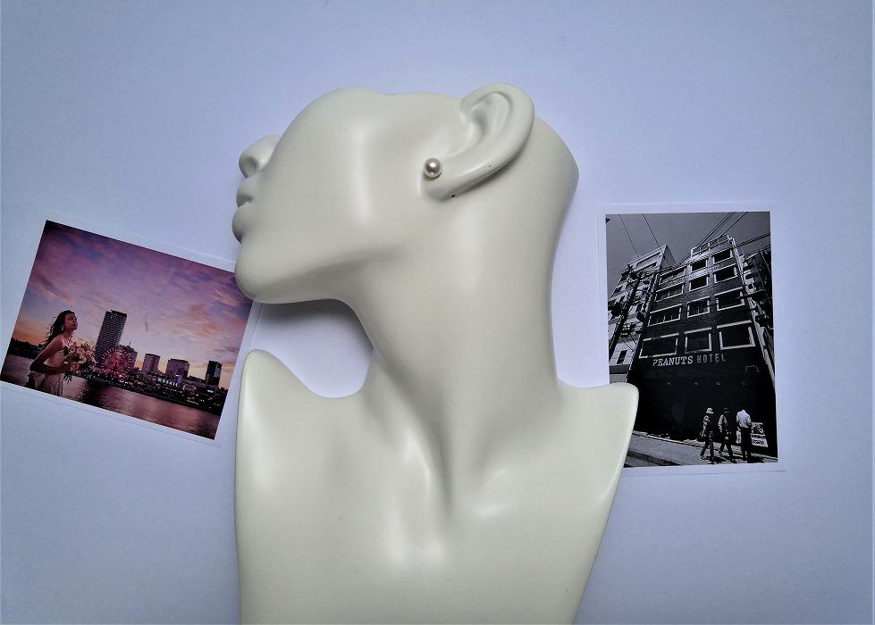 特選　アコヤ真珠ピアス　　