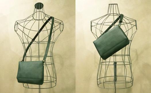 【alto.】スマートショルダーバッグ／サコッシュ AKEB-3102（グリーン）